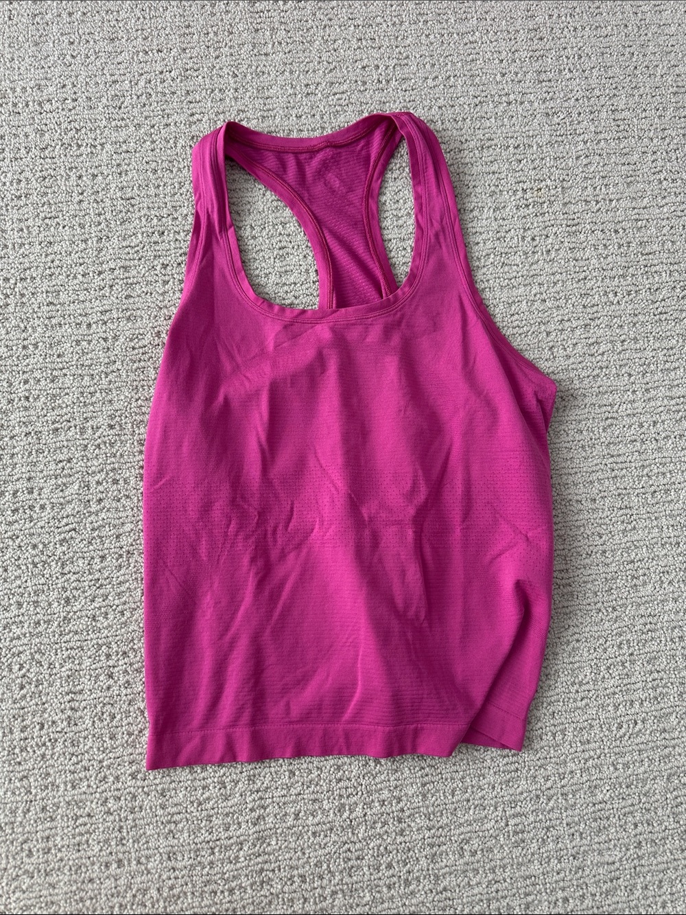 lululemon athletica Magenta Racerback Tank Top